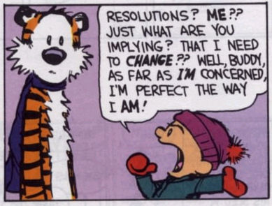 *Sigh* New Years Resolutions…..