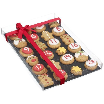 Ginger bread advent calendar