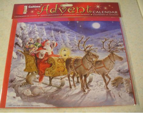 No Chocolate Advent Calendar