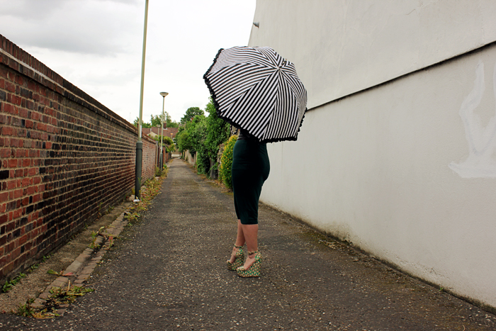 Black and White Umbrella