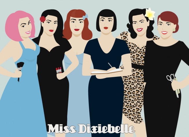 Miss Dixiebelle - credit Simon Jersey & Headline Honey