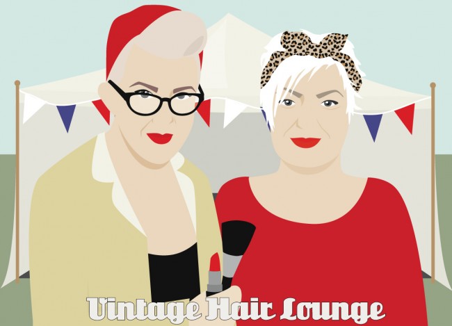 Vintage Hair Lounge - credit Simon Jersey & Headline Honey