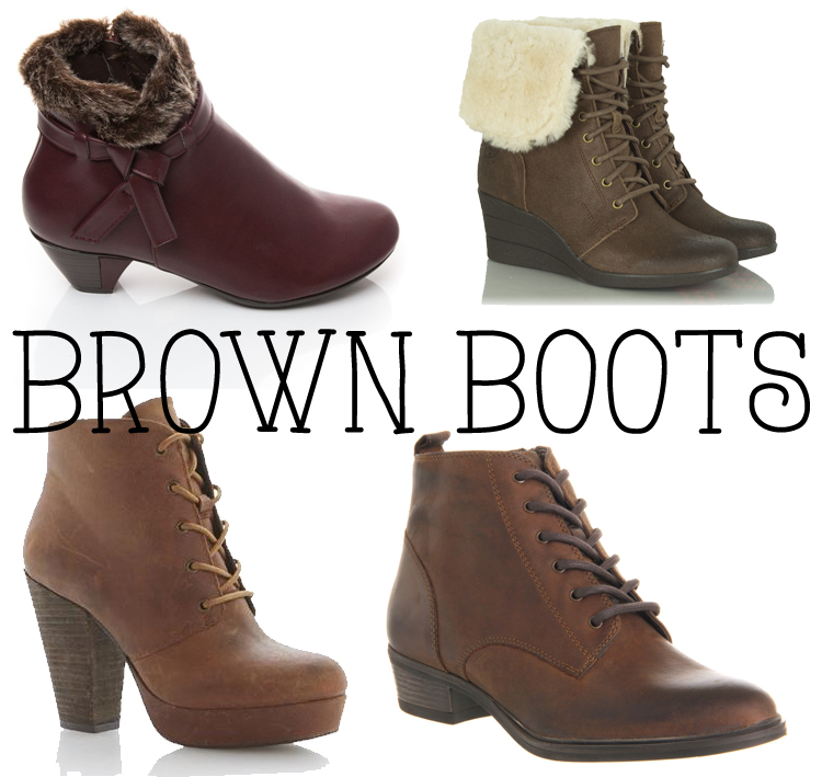 brown boots