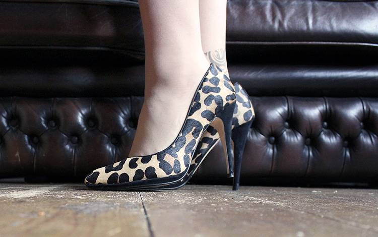 leopard shoes