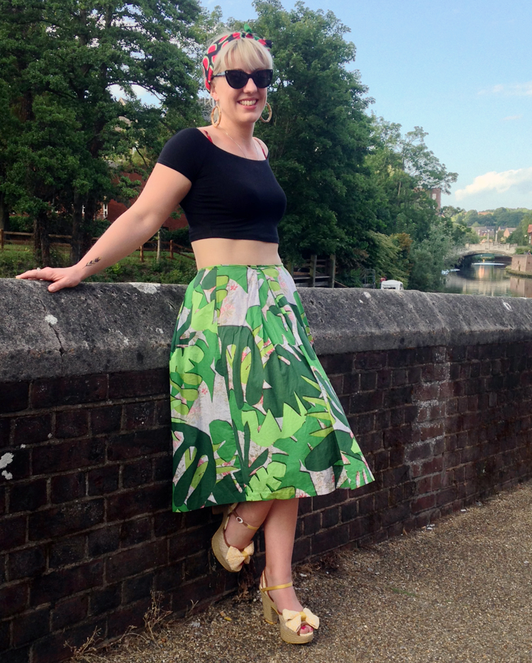 tropical skirt