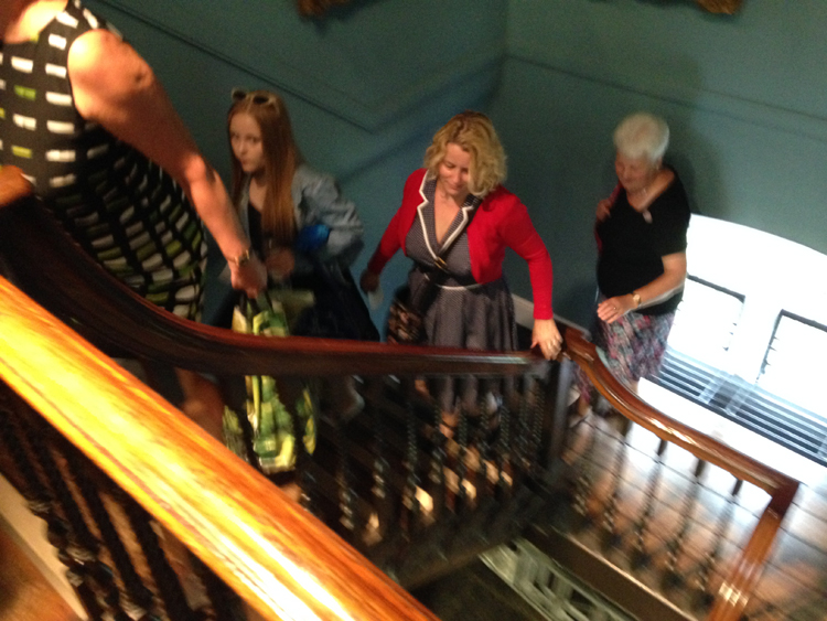 arriving