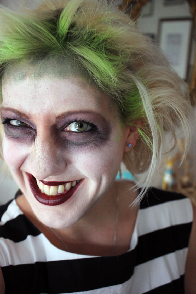 Beetlejuice make up