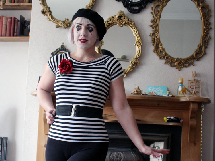 halloween mime costume