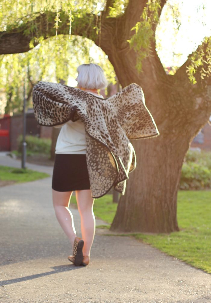 Leopard cape