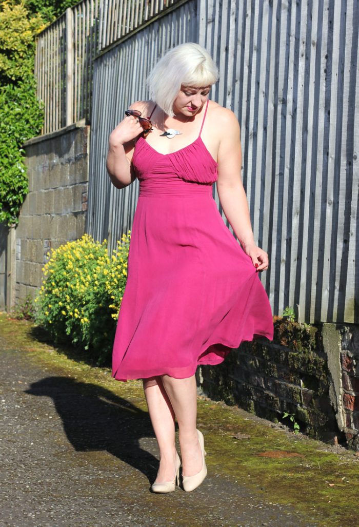 Bright Pink Summer Dress