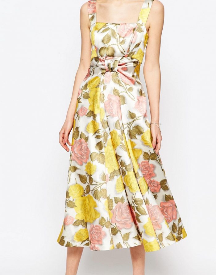 Floral Prom Dress