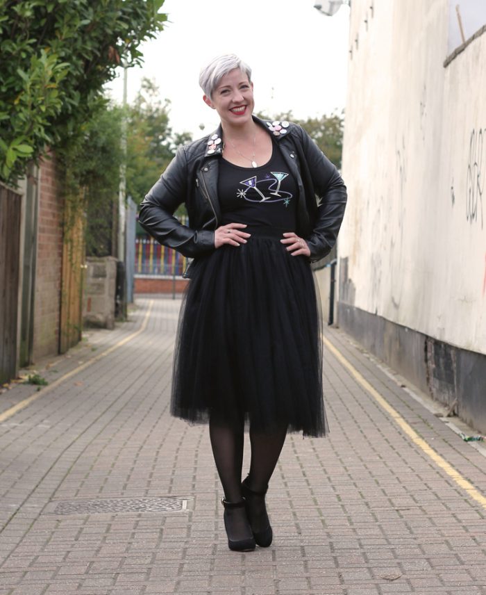 black-tulle-midi-skirt