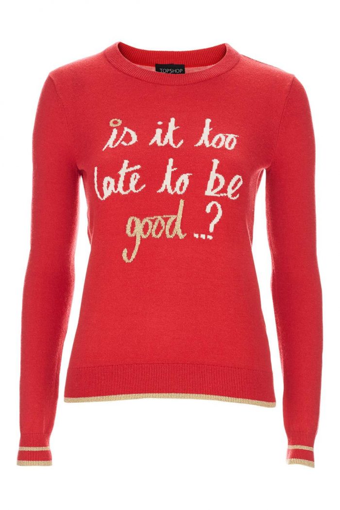 is-it-too-late-to-be-good-christmas-jumper