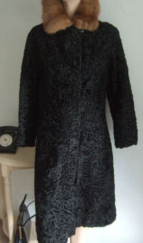 Vintage Persian Lamb Fur Coat