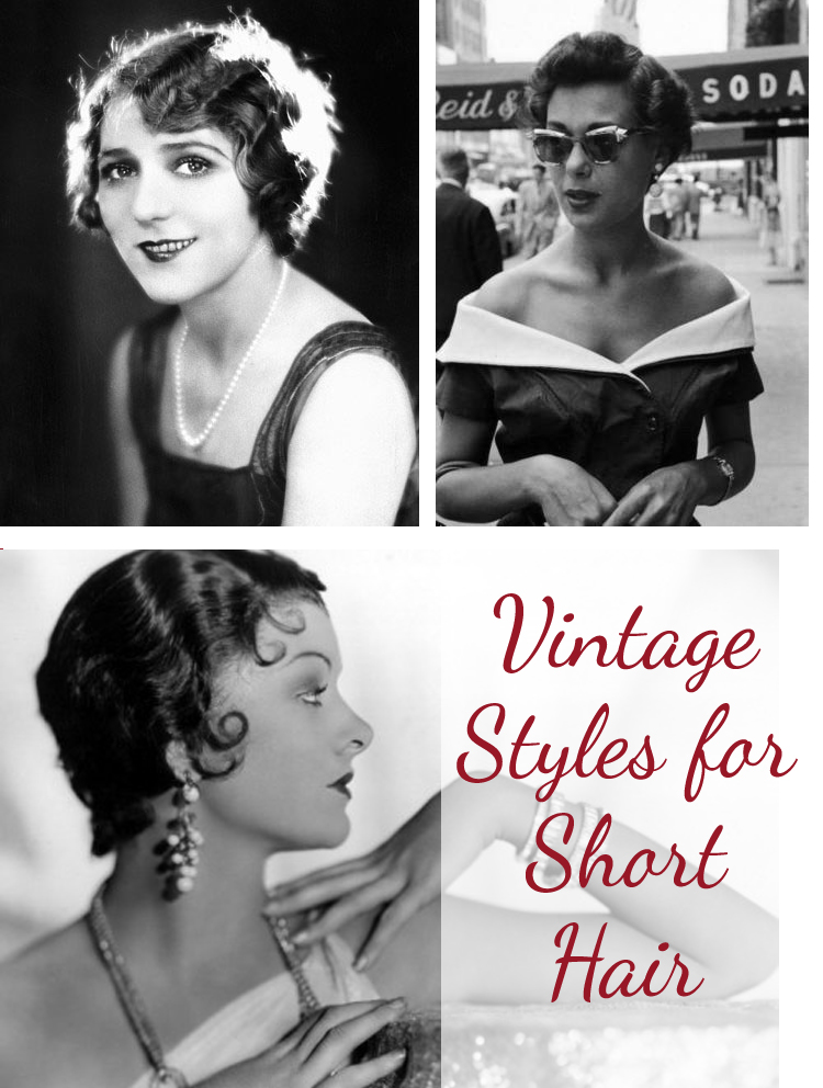 Clancy smag Addition Vintage Styles for Short Hair