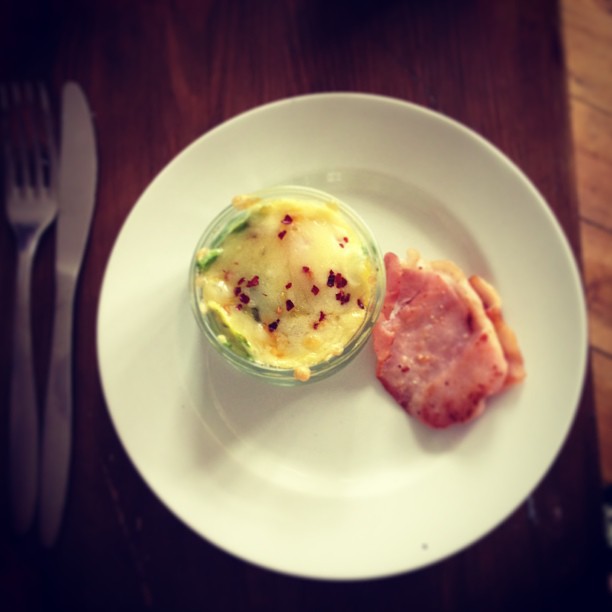 Recipe: Baked Eggs with Avocado, Chilli & Cheese