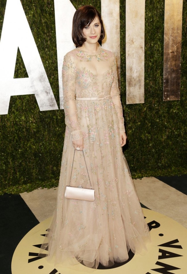 zooey-deschanel-2013-vanity-fair-oscar-party