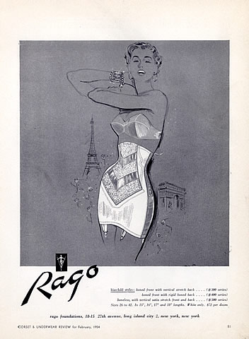 rago advert 1954