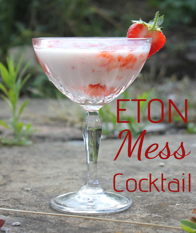 Summer Eton Mess Cocktail