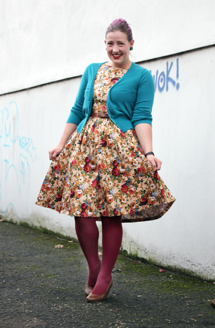 Lindy bop floral best sale dress