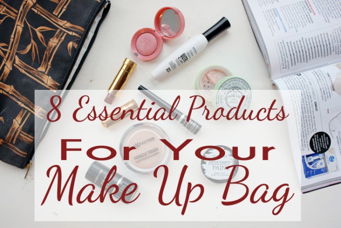 ESSENTIAL MAKE UP BAG PRODUCTS