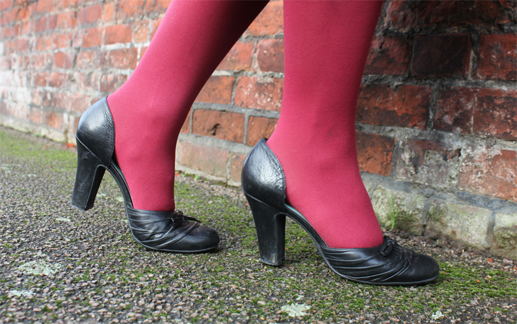 black shoes