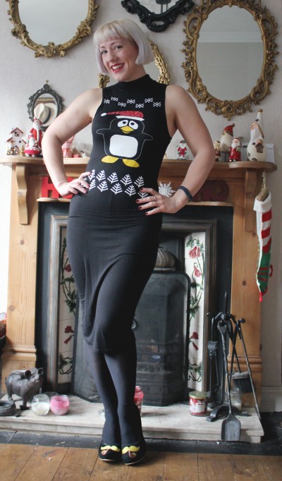 Christmas Dress Penguin