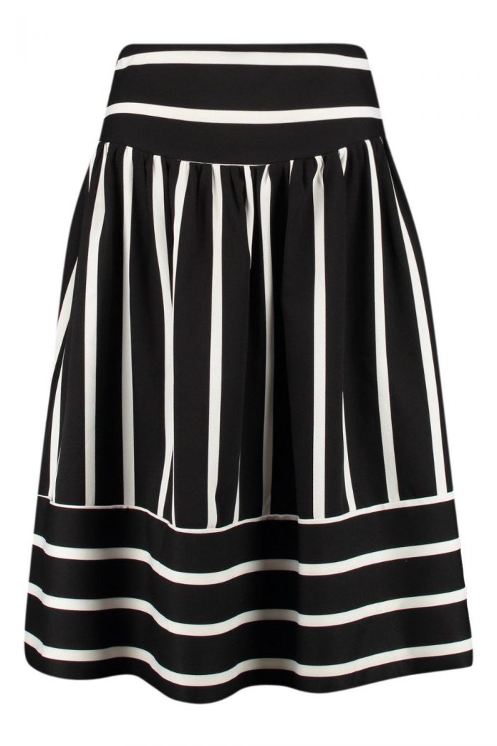 Vertical Stripe Skirt