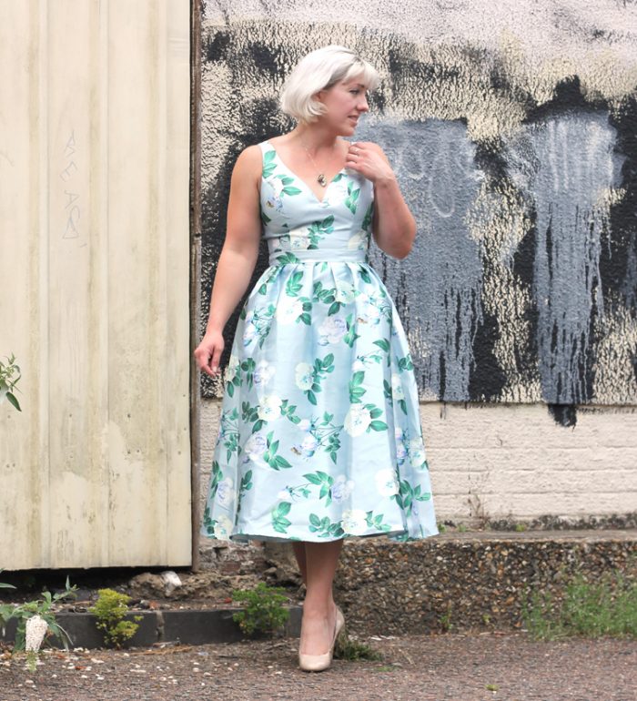 Chi Chi London Floral Prom Dress