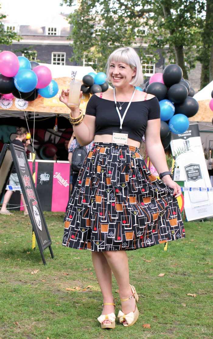Cocktail Skirt and Crop Top