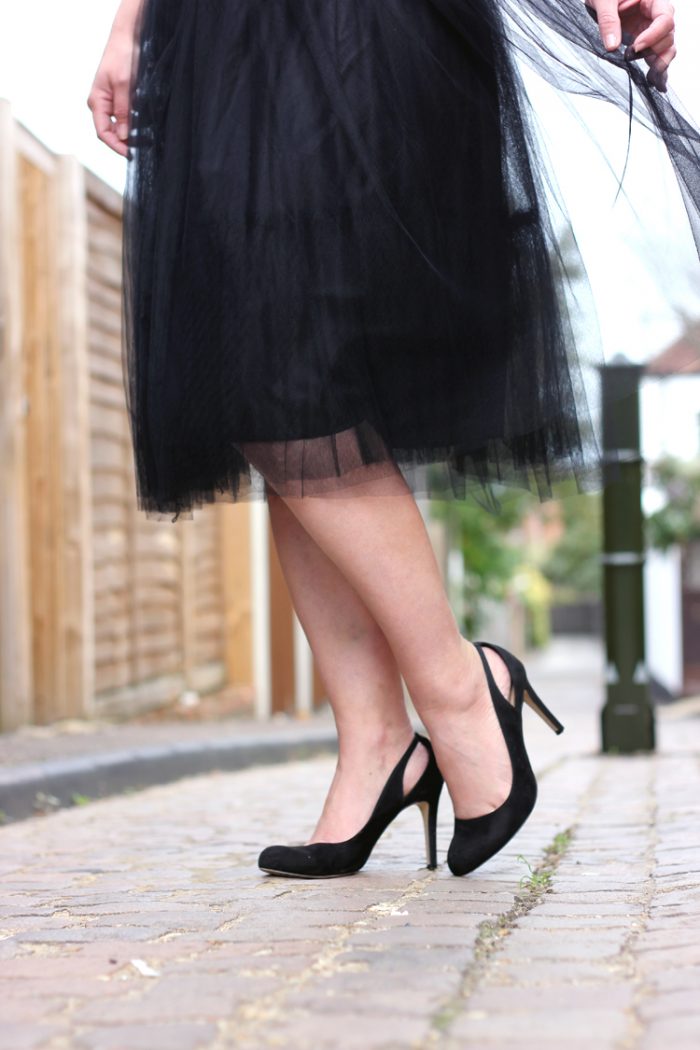 black-tulle-skirt-and-black-court-shoes