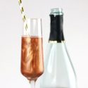 How to Make Rose Gold Shimmer Prosecco